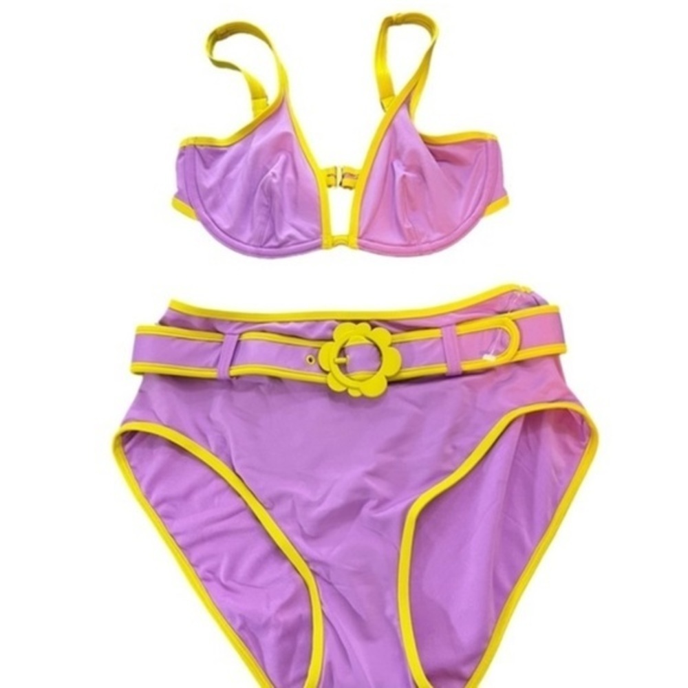 Kate Spade Daisy Buckle Bikini - Picture 2 of 8